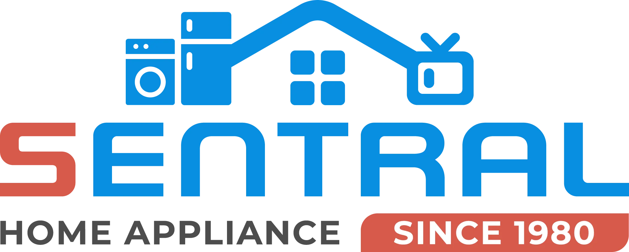 Logo Sentral Electronic — Home Appliance, sejak 1980